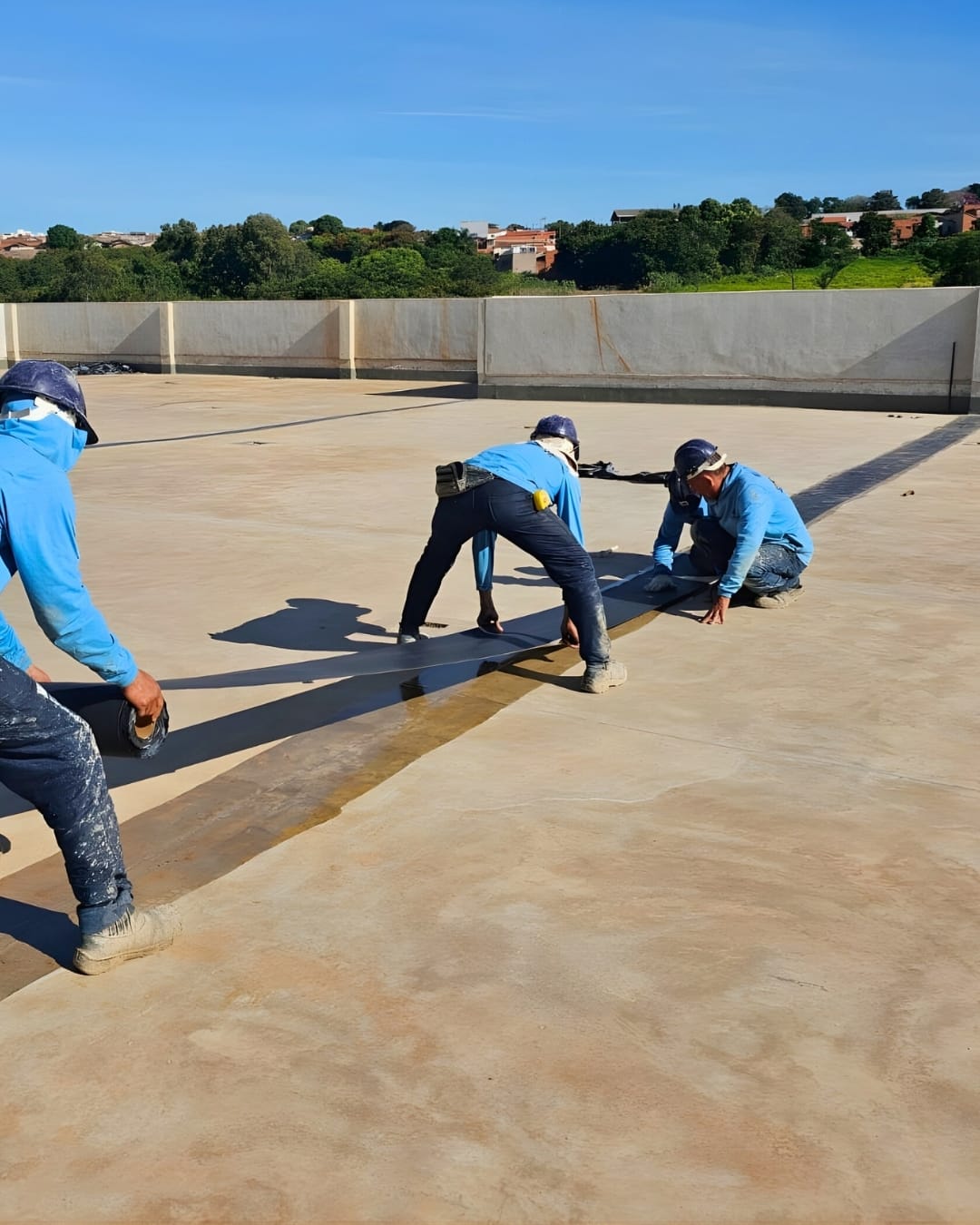 Laje de estacionamento - 489m³