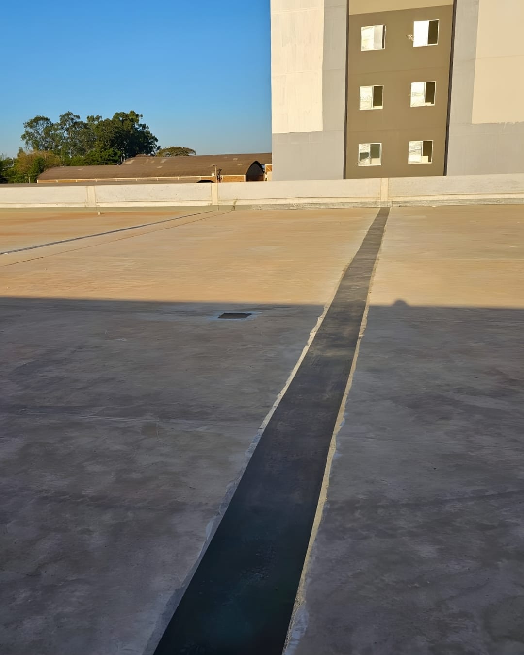 Laje de estacionamento - 489m³