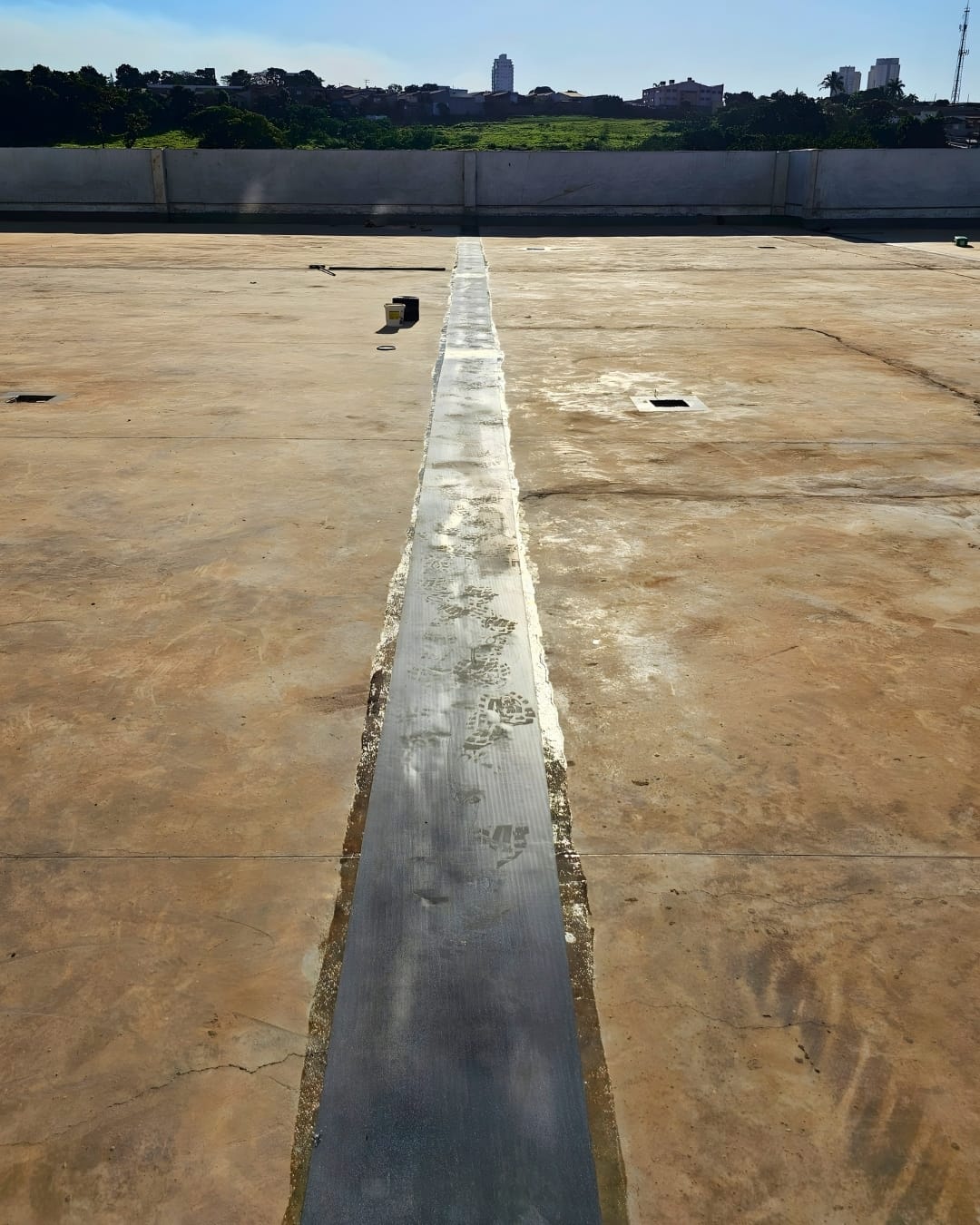 Laje de estacionamento - 489m³